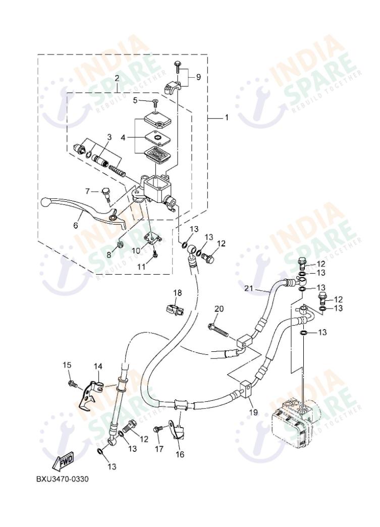FRONT MASTER CYLINDER